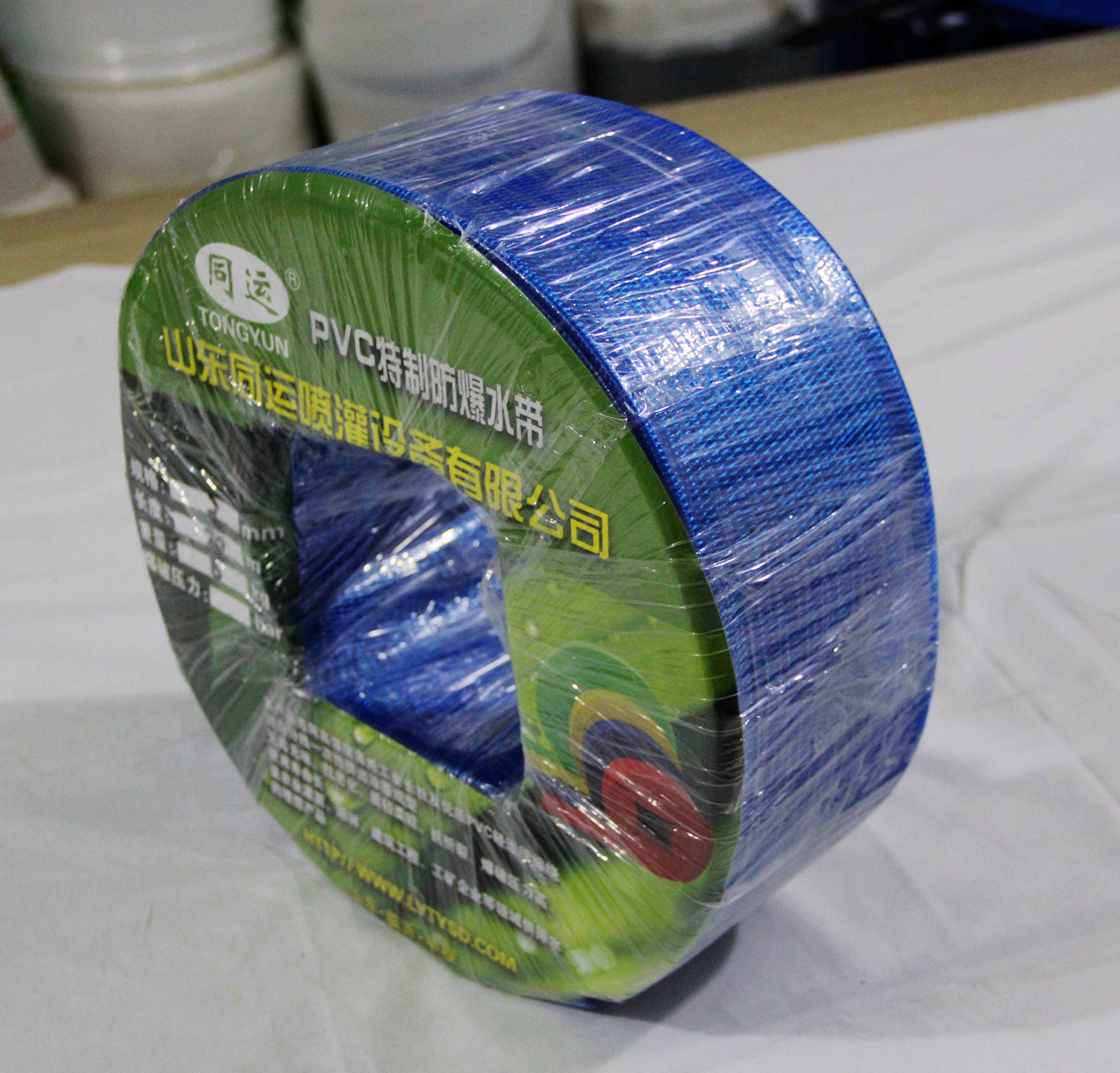 8 Inch PVC Transparent Layflat Hose Transfer Oil Gas