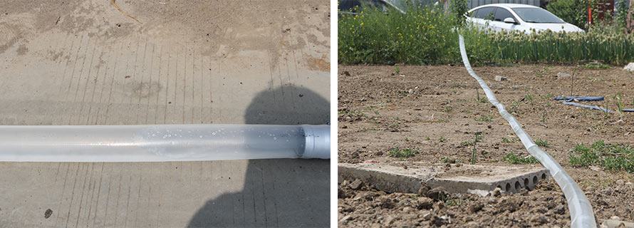 Flexible Double Layer PE Micro Spray Hose Tube for Farm Irrigation
