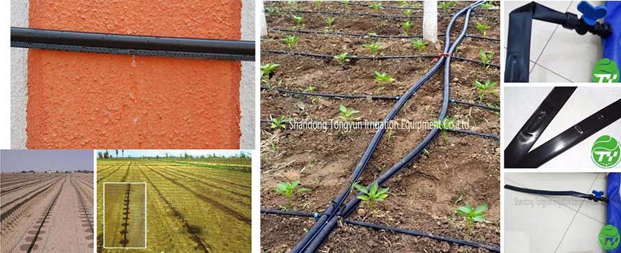 Micro Drip Systems Irrigation Drip Tubes with Cylindrical Droppers