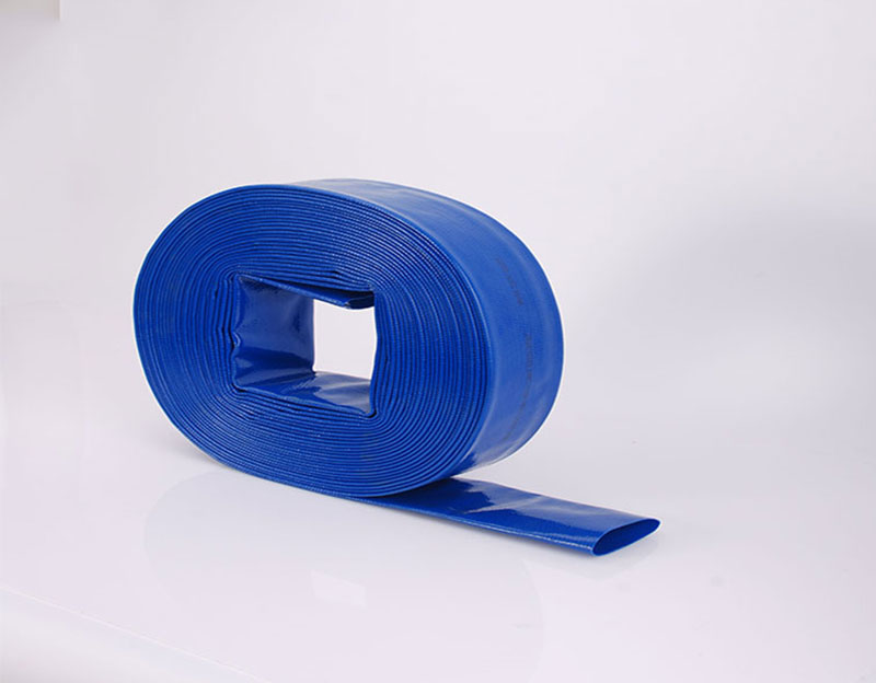 Blue Flexible 3 Inch PVC Lay Flat Pipe