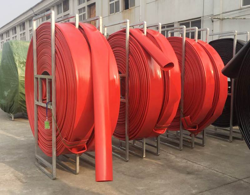 12 Inch Diameter Fire Hose TPU Flexible Layflat Oil Supply Hose